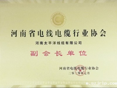 河南省电线电缆行业协会副会长单位